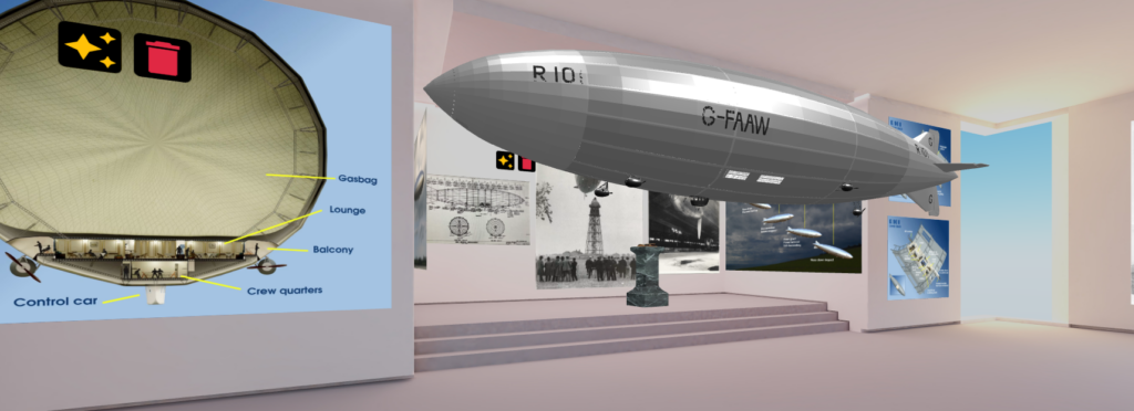 Virtual Museum R101 Airships